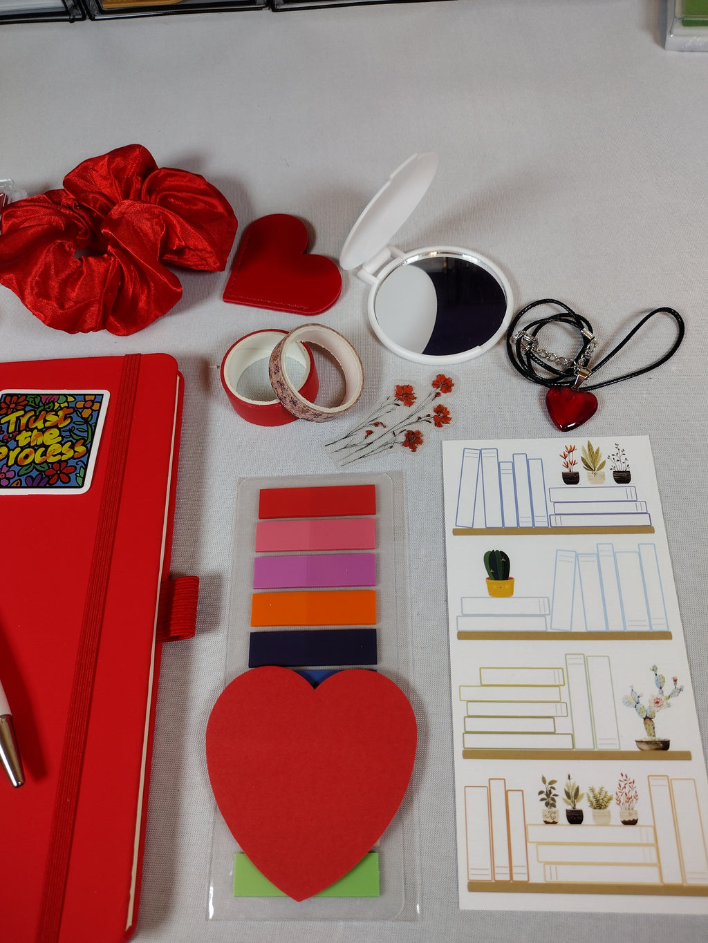 Ruby Reflections Mystery Journaling Bookish Bundle - Red