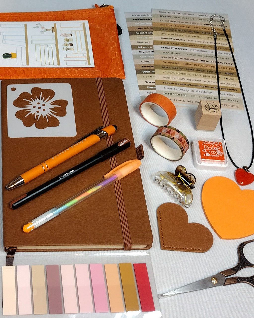 Cozy Warmth Mystery Journaling Bookish Bundle - Brown