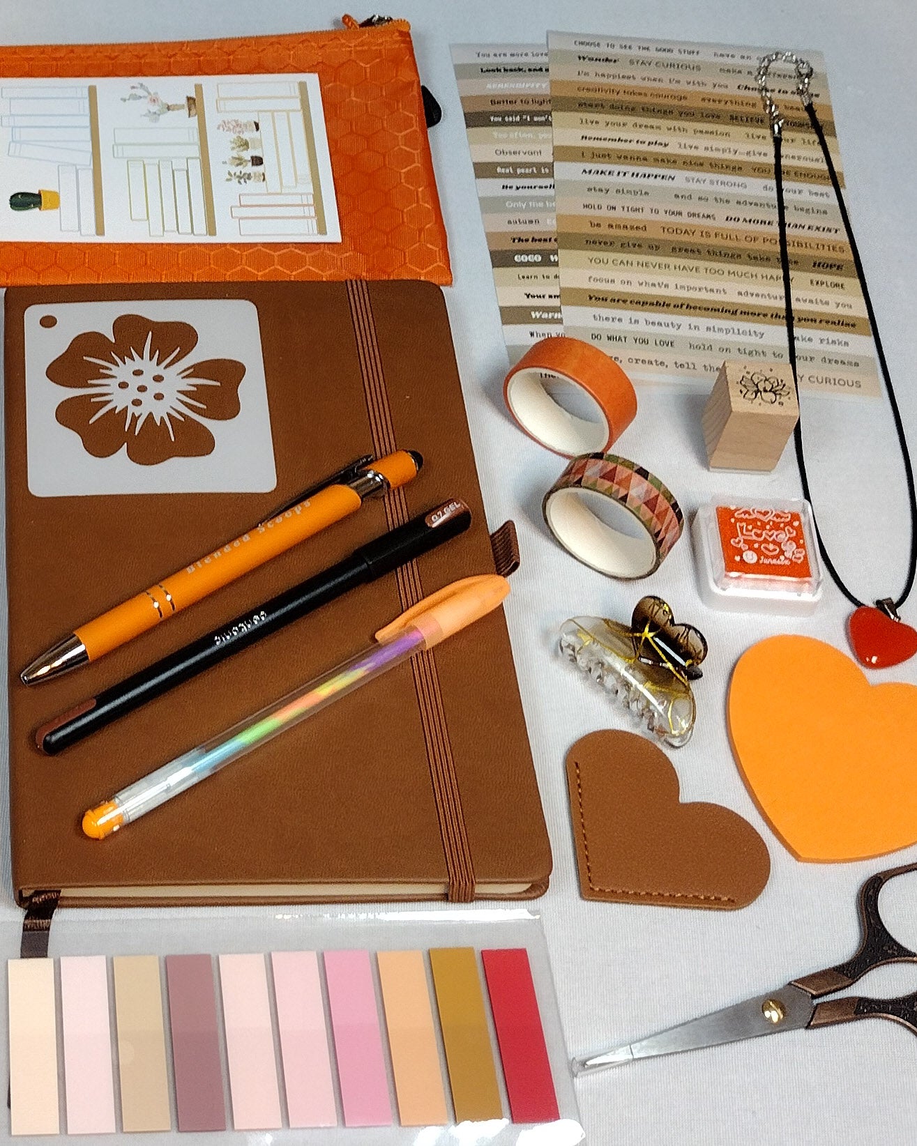 Cozy Warmth Mystery Journaling Bookish Bundle - Brown