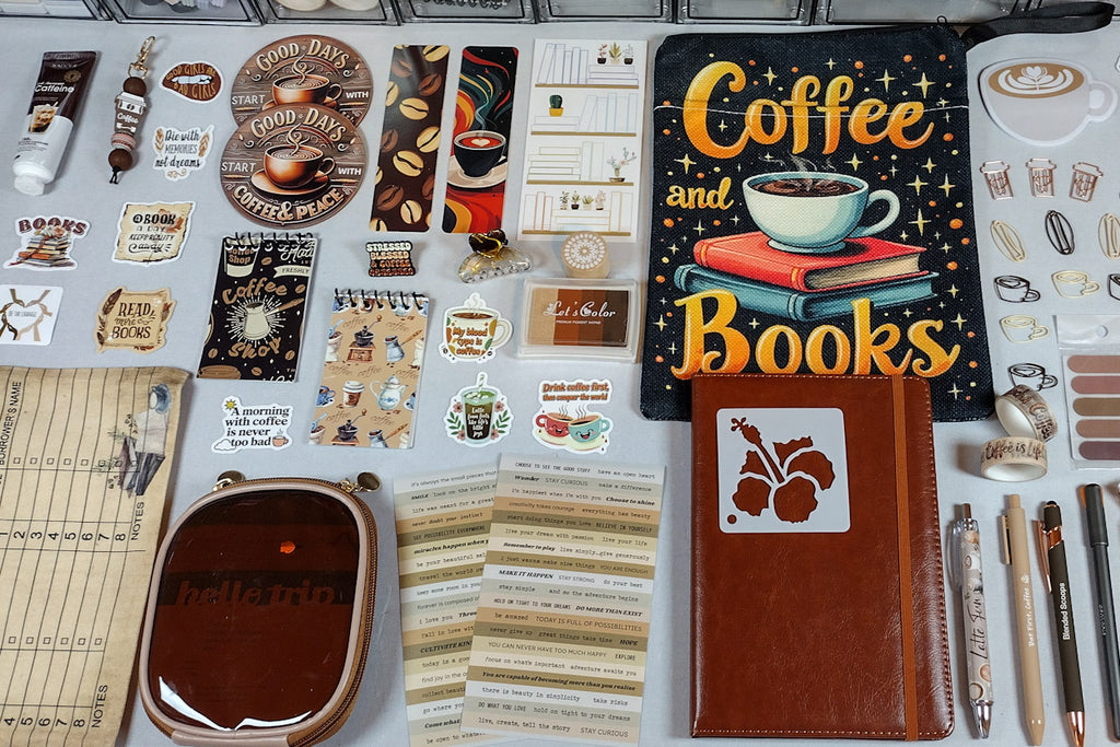 Coffee Vibes Mystery Journaling Bookish Bundle