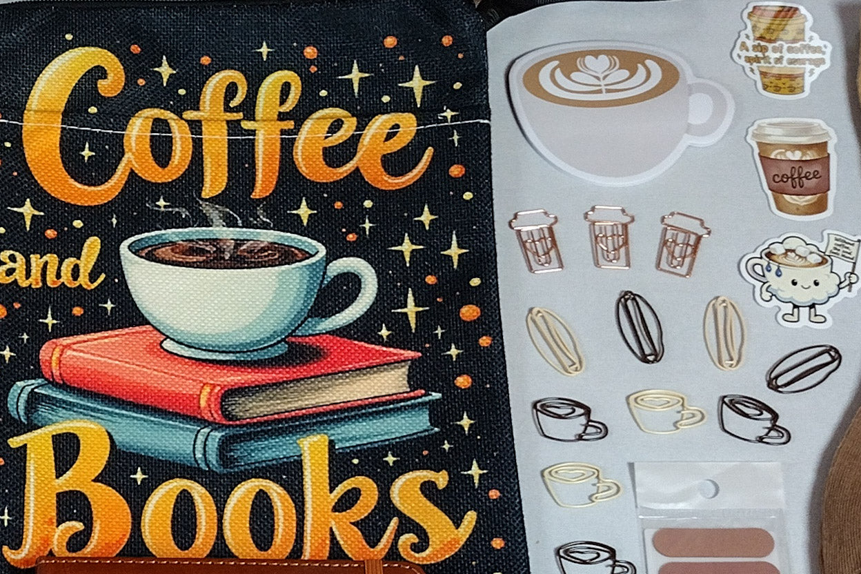 Coffee Vibes Mystery Journaling Bookish Bundle