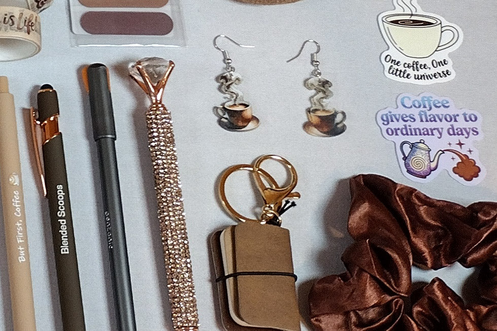 Coffee Vibes Mystery Journaling Bookish Bundle
