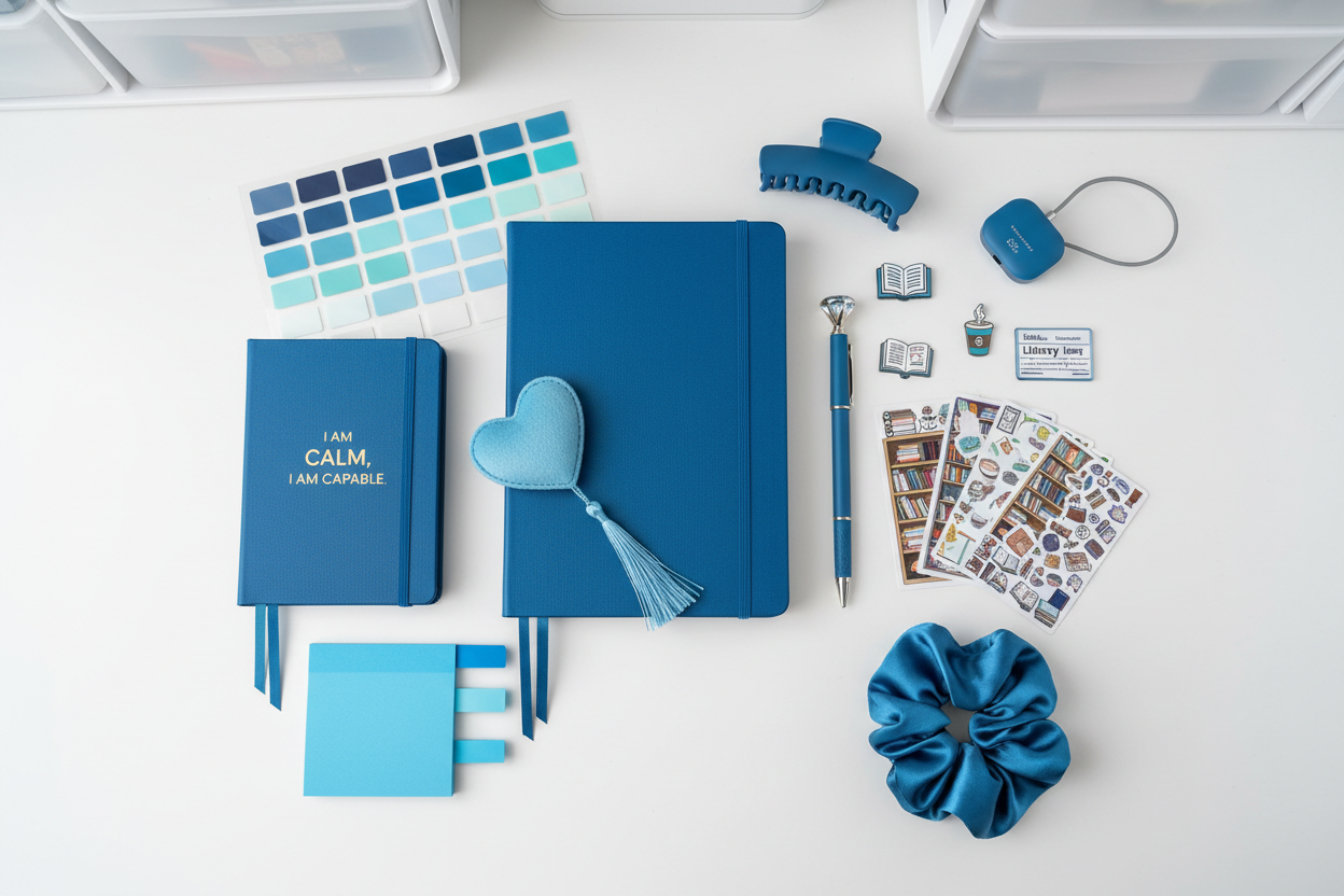 Ocean Peace Mystery Journaling Book Bundle - Blue