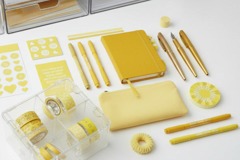 Sunshine Enlightenment Mystery Journaling Book Bundle - Yellow