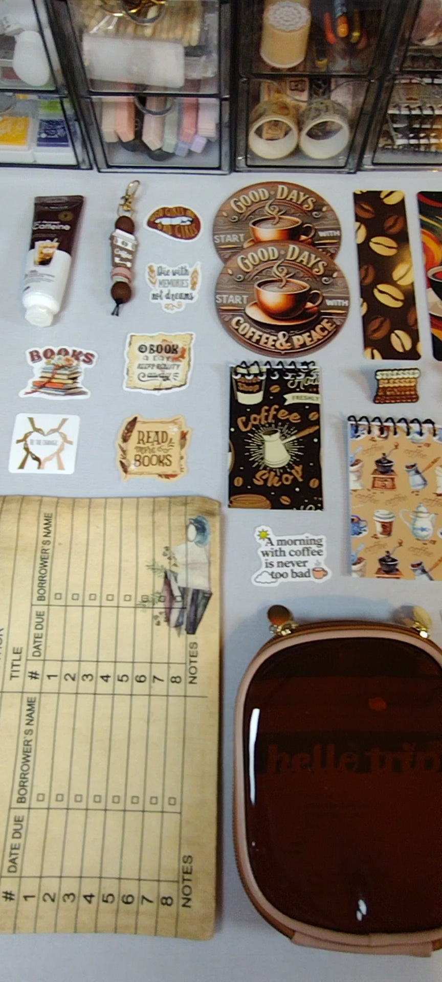 Coffee Vibes Mystery Journaling Bookish Bundle