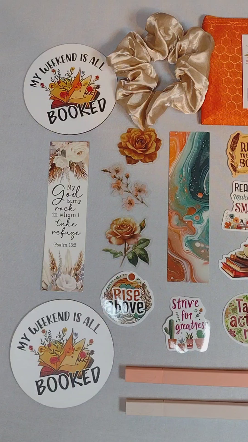 Cozy Warmth Mystery Journaling Bookish Bundle - Brown